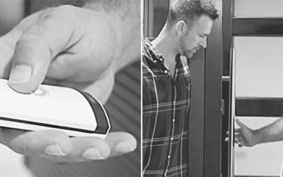 Innovatív nyílászárók – ujjlenyomat olvasós bejárati ajtó